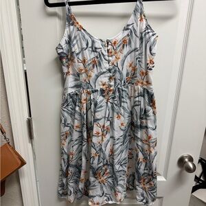 Ripcurl Floral Spaghetti Strap Dress